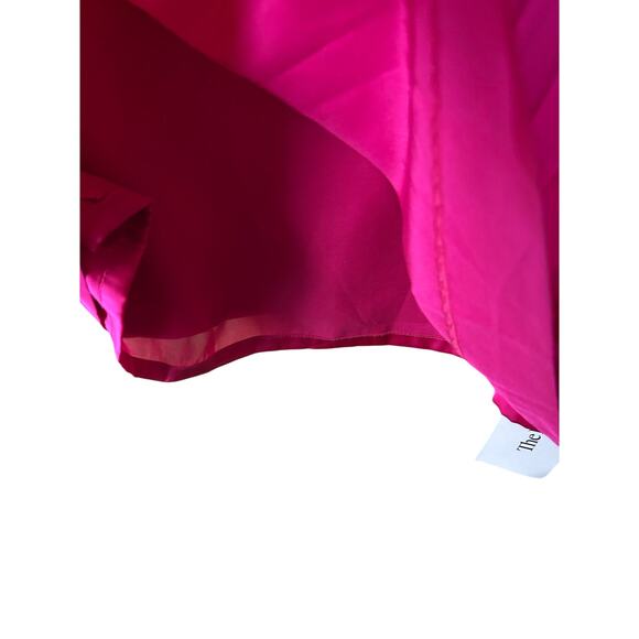 Trina‎ Turk 100% Silk Dress Pink Sequin Embellished  Size 4 - Picture 12 of 13